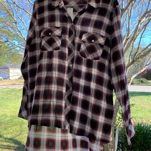 Loralette high/low blouse